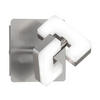 LED-STRAHLER 10/10/12 cm   - Weiß/Nickelfarben, Basics, Kunststoff/Metall (10/10/12cm)