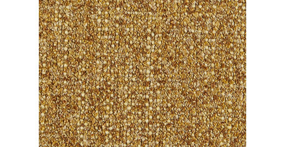 ECKSOFA  in Flachgewebe Currygelb  155/234 cm  - Currygelb/Schwarz, Design, Textil/Metall (155/234cm) - Dieter Knoll