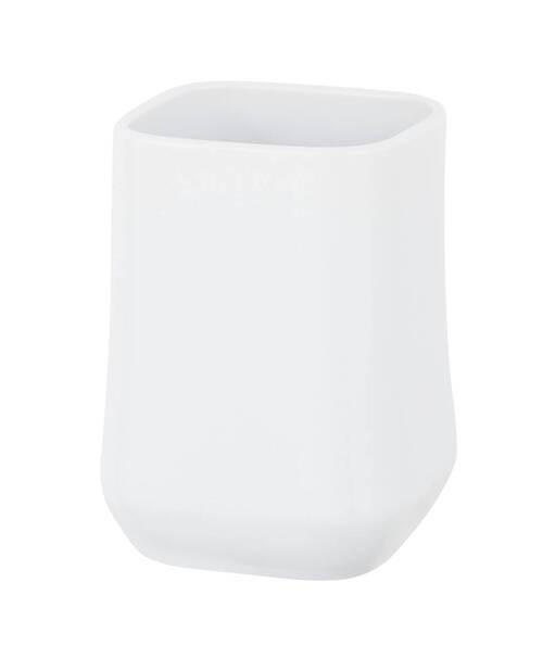 ZAHNPUTZBECHER Keramik  - Weiss, Konventionell, Keramik (7,5/10,5/7,5cm) - Schöner Wohnen