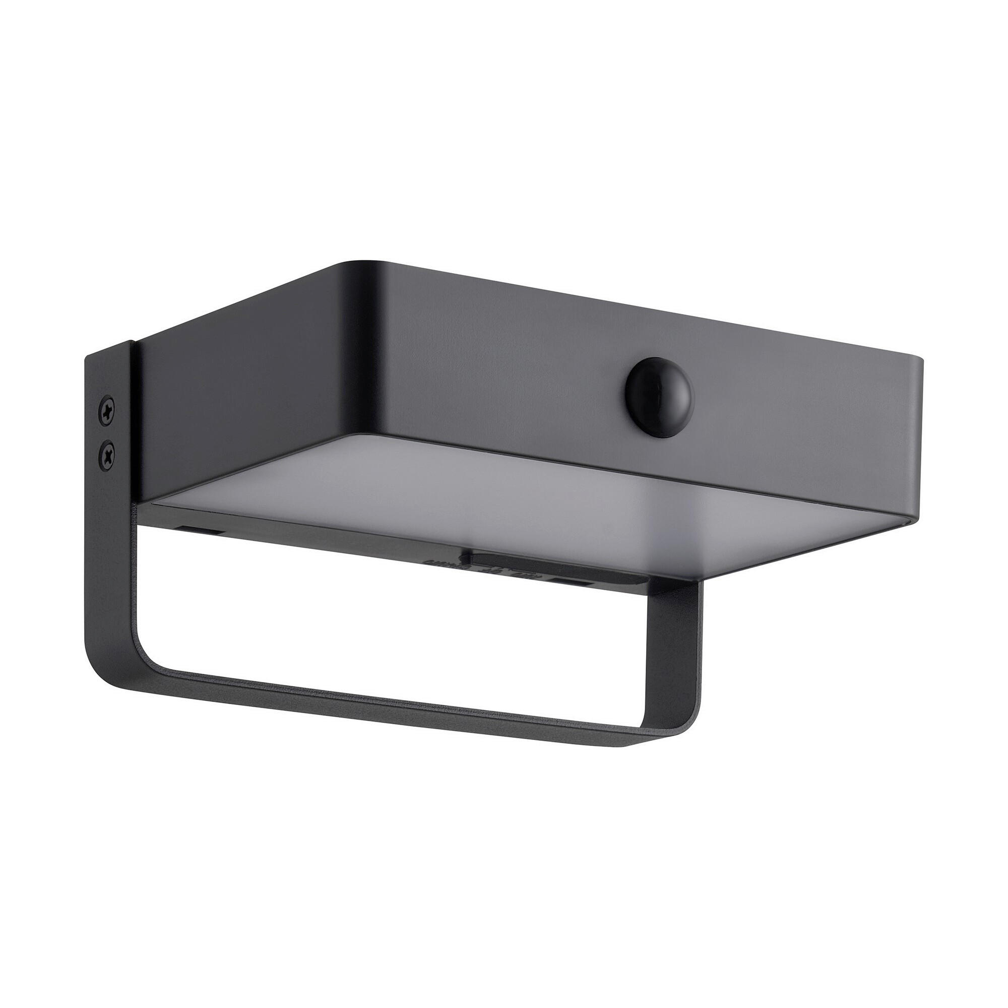 SOLARLEUCHTE 15,6/7,3/11,3 cm   - Schwarz, Design, Metall (15,6/7,3/11,3cm) - Nordlux