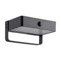 SOLARLEUCHTE 15,6/7,3/11,3 cm   - Schwarz, Design, Metall (15,6/7,3/11,3cm) - Nordlux