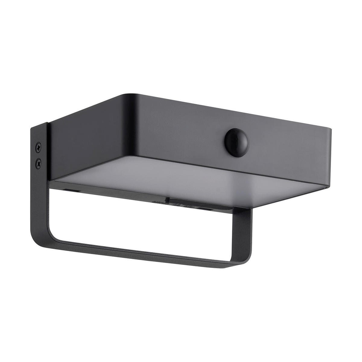 SOLARLEUCHTE 15,6/7,3/11,3 cm   - Schwarz, Design, Metall (15,6/7,3/11,3cm) - Nordlux