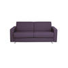 SCHLAFSOFA in Textil Violett  - Chromfarben/Violett, Konventionell, Textil/Metall (195/84/100cm) - Bali