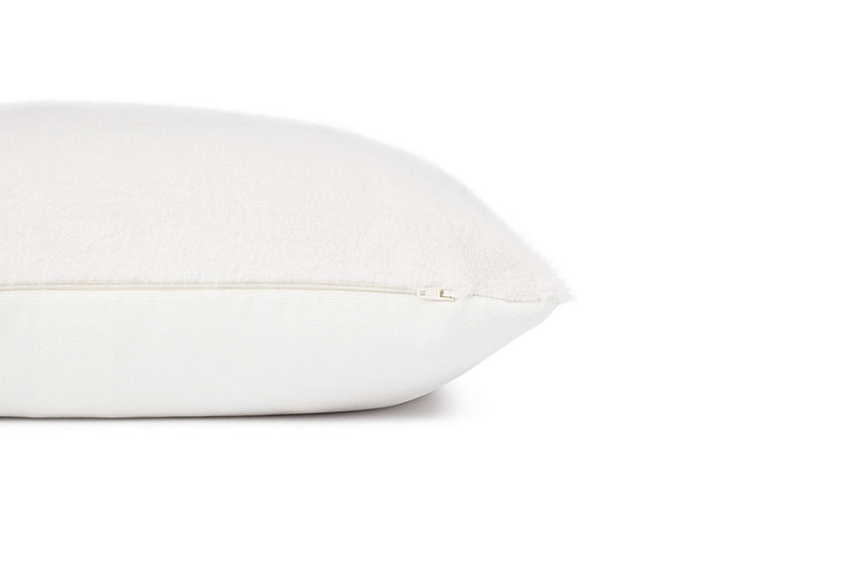 KISSENHÜLLE Natural Fur 45/45 cm  - Naturfarben, KONVENTIONELL, Textil (45/45cm) - Tom Tailor