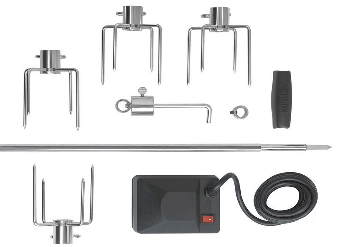 PRIBOR ZA ŽAR - barve aluminija, Basics, kovina (15/65/15cm) - Napoleon