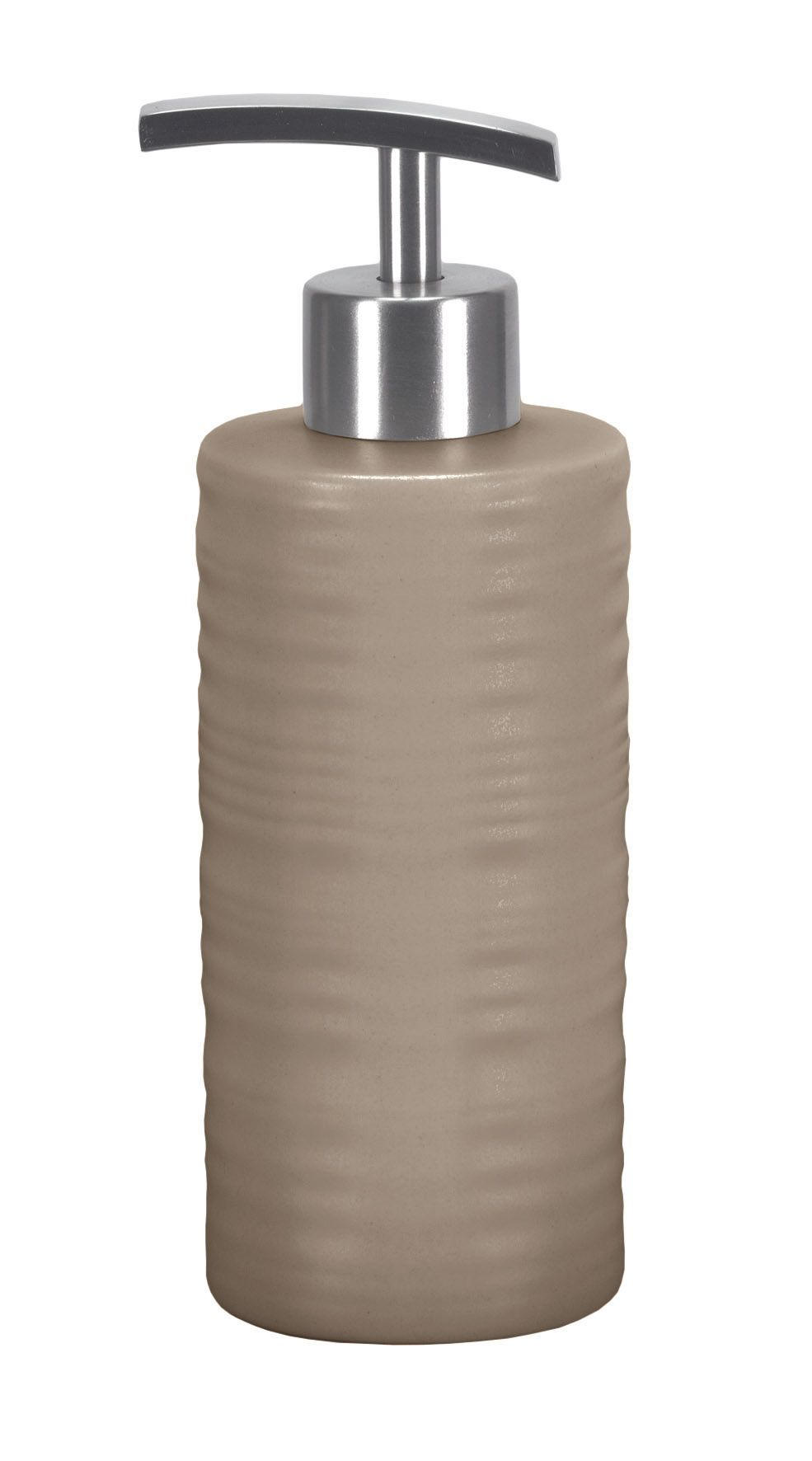 SEIFENSPENDER Keramik  - Taupe, Design, Keramik (19,3/7cm) - Kleine Wolke