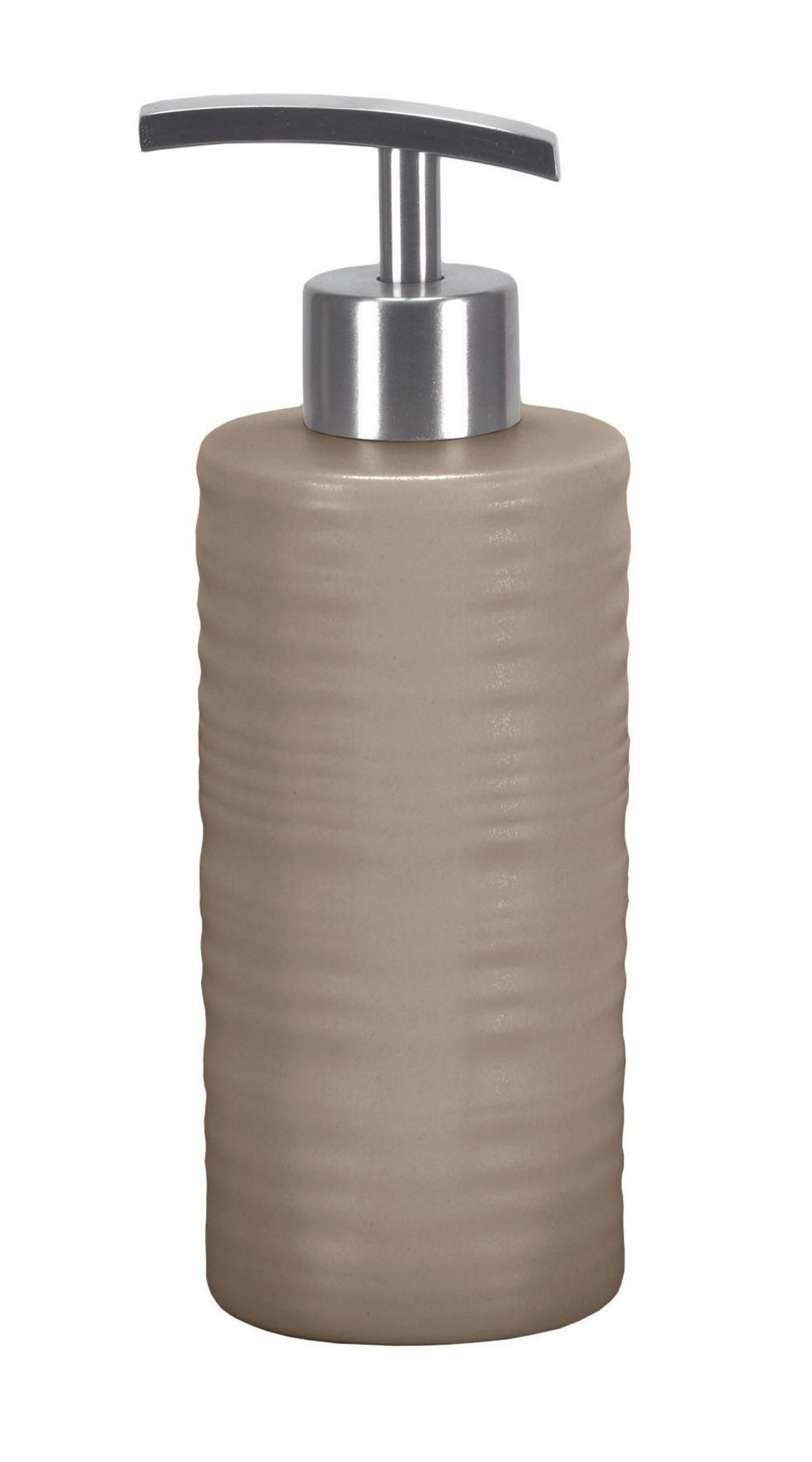 SEIFENSPENDER Keramik  - Taupe, Design, Keramik (19,3/7cm) - Kleine Wolke