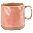 KAFFEEBECHER  530 ml   - Rosa, Trend, Keramik (9,5/9,5cm) - Landscape