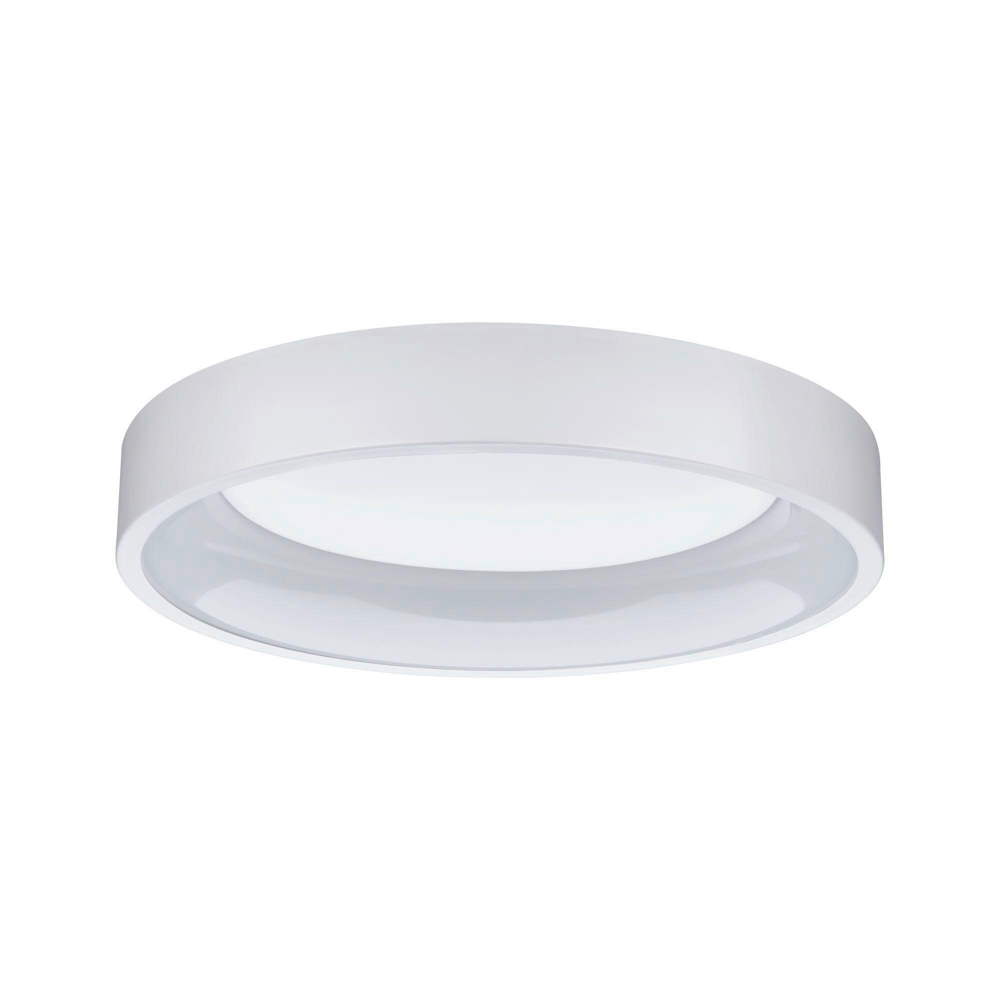 LED-DECKENLEUCHTE  45/8,5 cm    - Weiß, Design, Kunststoff/Metall (45/8,5cm) - Paulmann