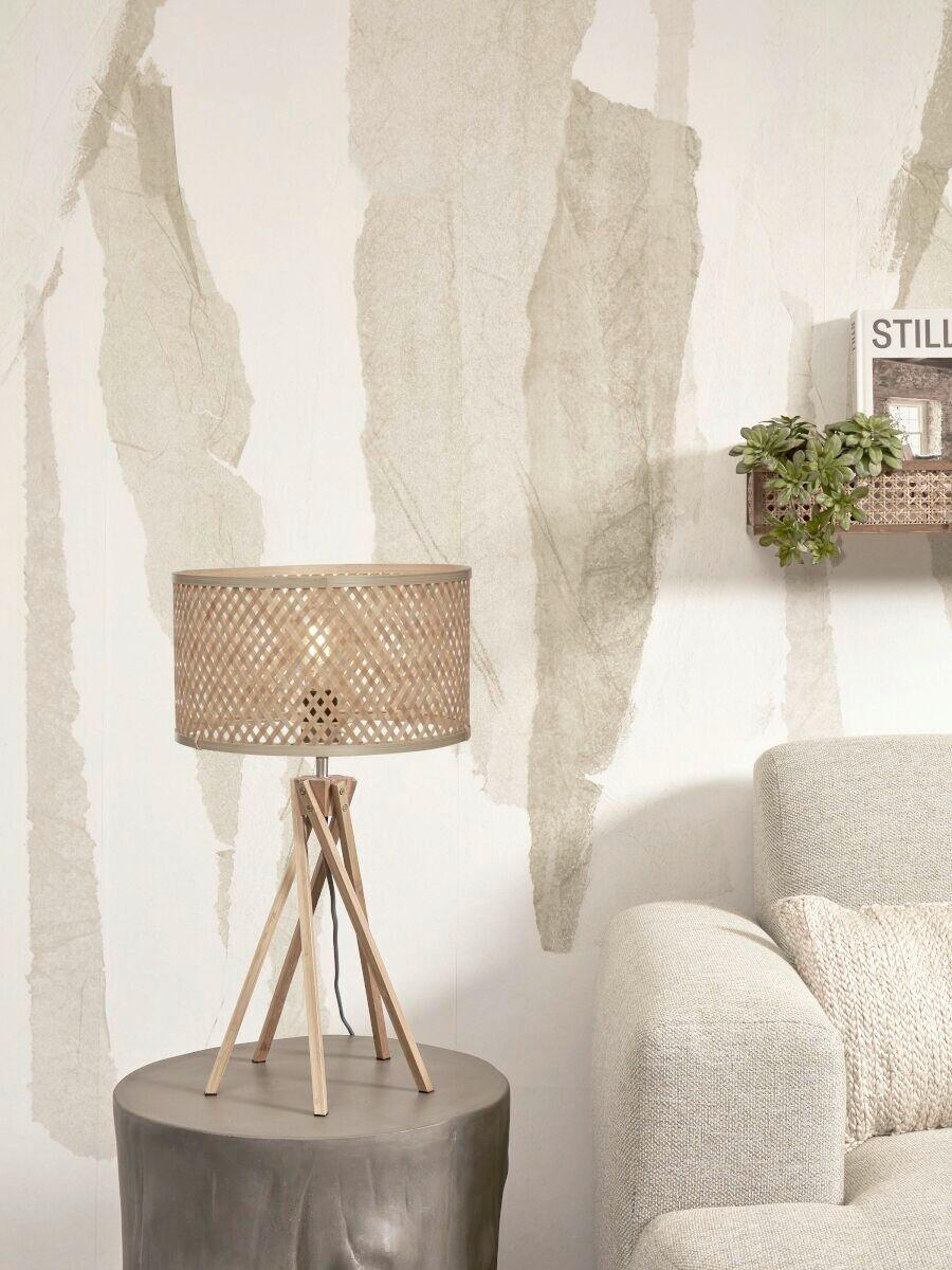 STOLNÍ LAMPA, nástěnný stmívač, 32/56/32 cm - přírodní barvy, Trend (32/56/32cm) - Good & Mojo