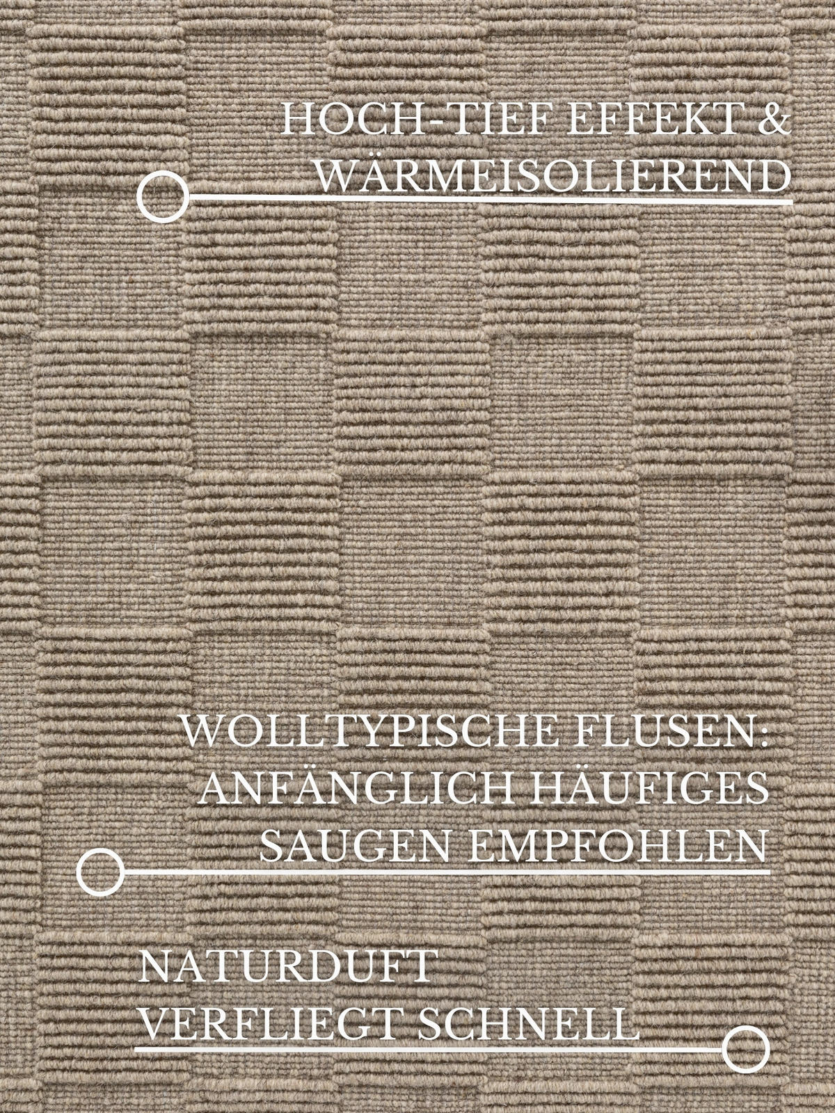 WOLLTEPPICH 120/170 cm Kollektion 1766 Grau, Beige  - Beige/Grau, Basics, Textil (120/170cm) - Villeroy & Boch
