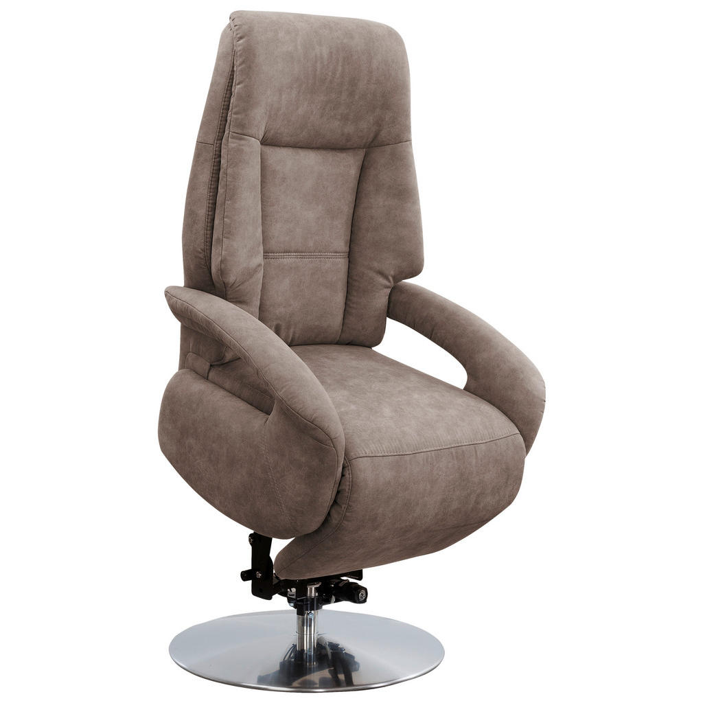 Thumbnail - Sit & More Relaxsessel, Taupe, Textil, 74x111x77 cm, Goldenes M, Oeko-Tex® Standard 100, Made in Europe, DGM-Klimapakt, ...