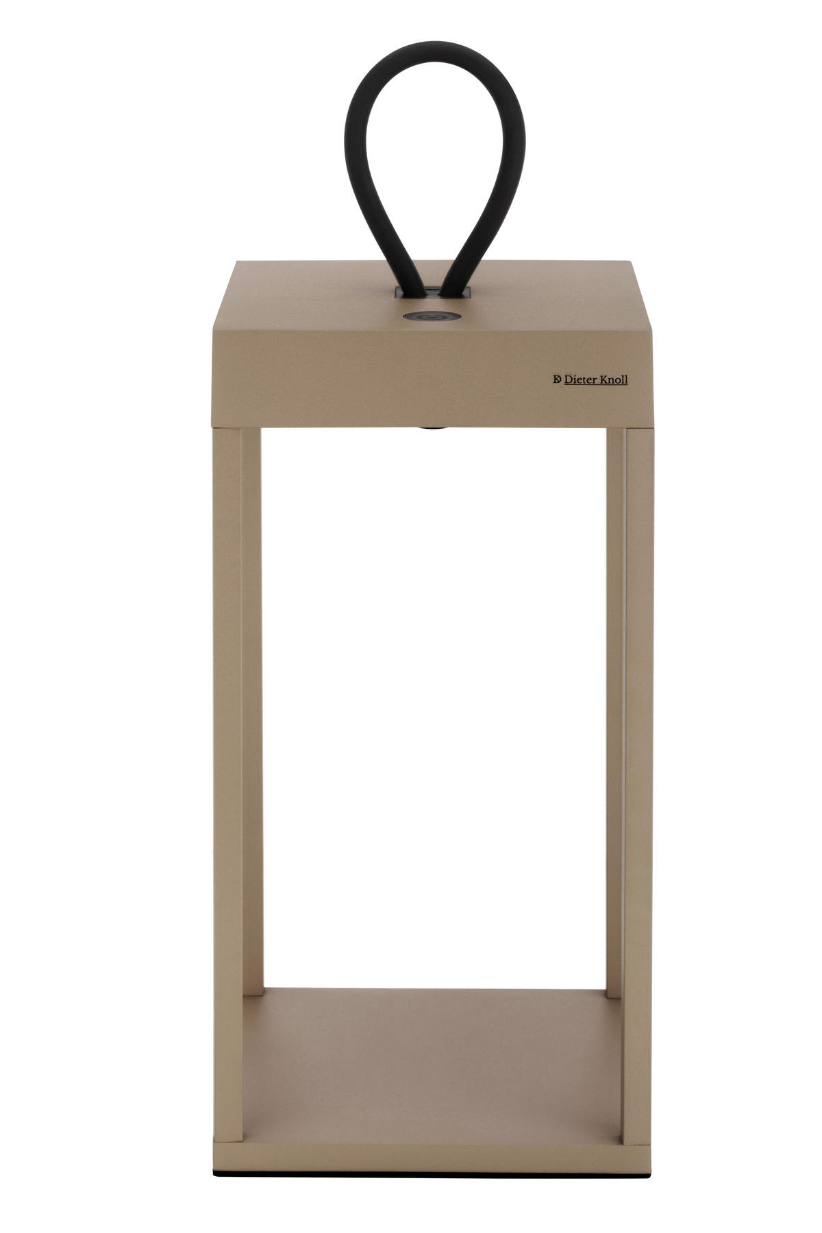 STOLNÍ LAMPA NA BATERIE 15/15/30 cm - pískové barvy, Konvenční, kov/plast (15/15/30cm) - Dieter Knoll