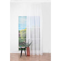 MATERIAL PERDELE ȘI DRAPERII transparent  - alb, Basics, textil (80cm)