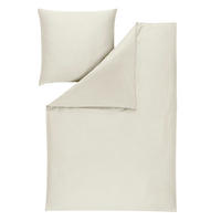 BETTWÄSCHE Atelier Makosatin 155/220 cm  - Perlmutt, Basics, Textil (155/220cm) - Estella
