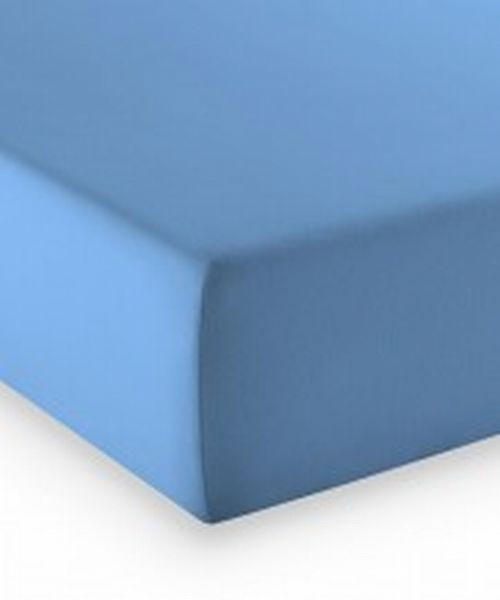 NAPENJALNA RJUHA ELASTO COMFORT 100/200 cm  - modra, Basics, tekstil (100/200cm) - Fleuresse