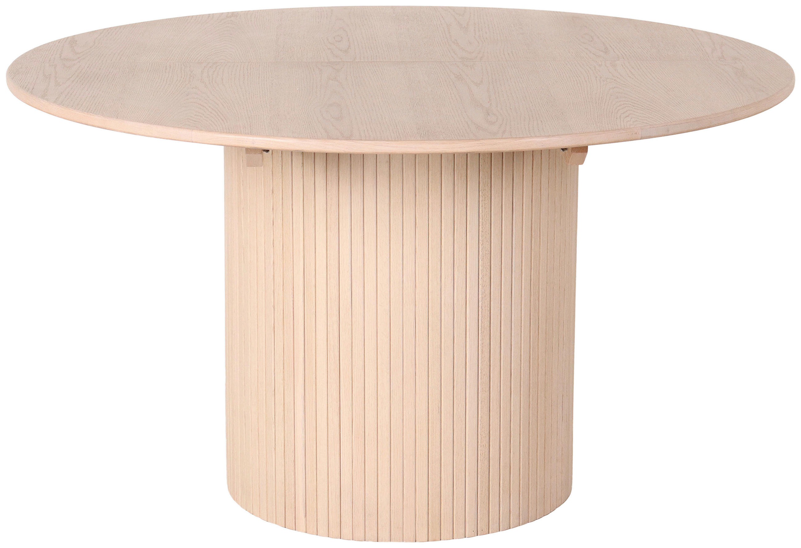 MATBORD i trä 130-180/130/75 cm   - ek Bianco, Modern, trä (130-180/130/75cm) - Niels Andersson