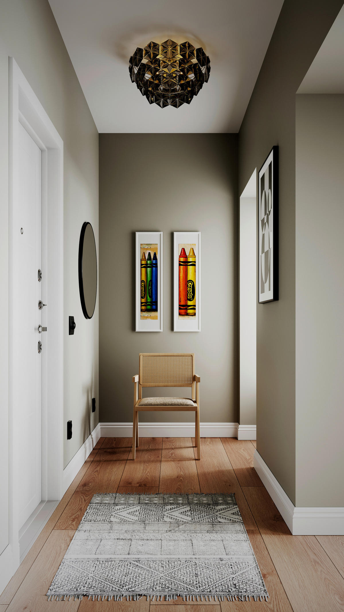 DECKENLEUCHTE Monarque 50/28 cm   - Schwarz, LIFESTYLE, Glas (50/28cm) - By Rydéns