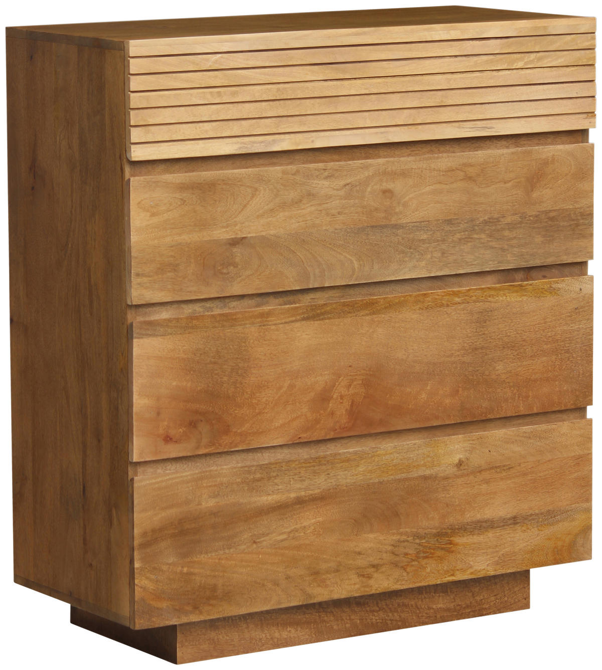 HIGHBOARD  in 90/100/40 cm  - Hellbraun/Naturfarben, Natur, Holz (90/100/40cm) - Livetastic