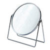 SCHMINKSPIEGEL  - Chromfarben, Basics, Glas/Metall (18,5/20,5cm) - Sadena