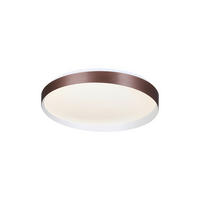 LED PLAFONJERA WILLOW  - moka, Dizajnerski, metal (48/9cm)