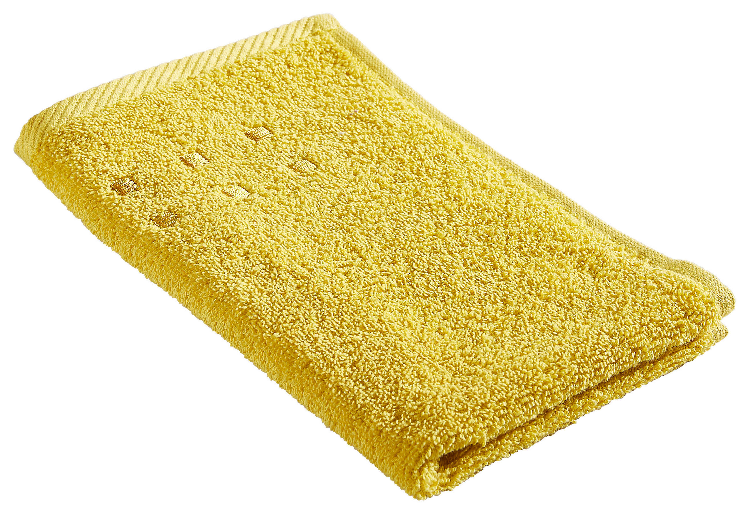 Gästetuch 4er-Set Quattro - Gelb, Basics, Textil (30/50cm) - Esposa