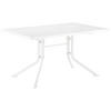 GARTENKLAPPTISCH 140/95/74 cm Metall, Kunststoff rechteckig  - Weiß, Basics, Kunststoff/Metall (140/95/74cm) - Kettler