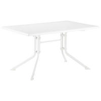 GARTENKLAPPTISCH 140/95/74 cm Metall, Kunststoff rechteckig  - Weiß, Basics, Kunststoff/Metall (140/95/74cm) - Kettler