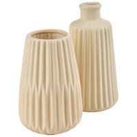 VASE 17 cm  - Beige, Basics, Keramik (9/17cm)