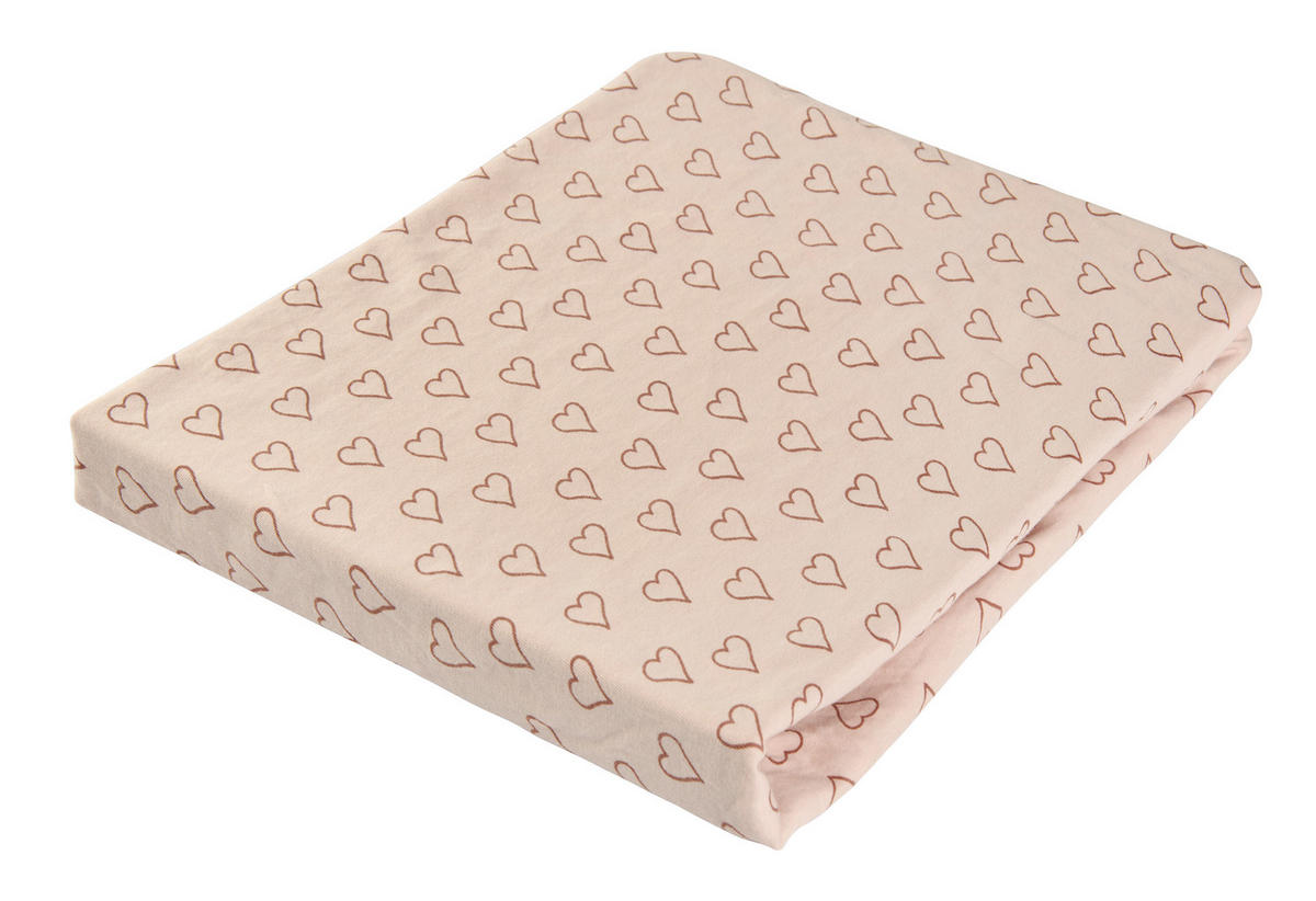 KINDERSPANNBETTTUCH  70/140/20 cm  - Pink, Basics, Textil (70/140/20cm) - Patinio