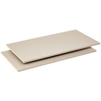 HYLLPLANSSET 90/1,6/45 cm, grå  - grå, Modern, trämaterial (90/1,6/45cm) - Rauch Möbel