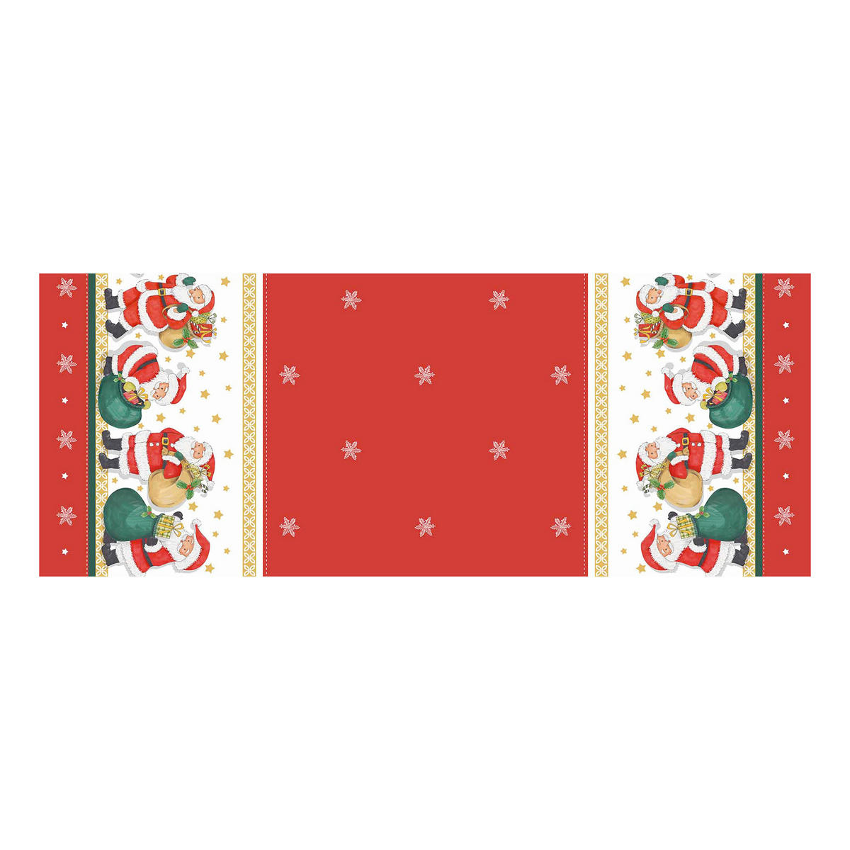 METRAŽNI PRT rdeča, bela  - rdeča/bela, Konvencionalno, umetna masa (140cm) - X-Mas