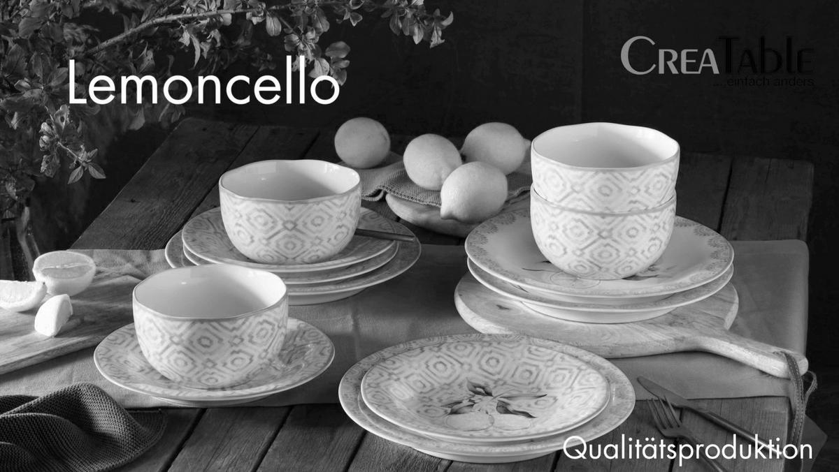 TAFELSERVICE 12-teilig  - Multicolor, Basics, Keramik - Creatable