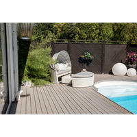 SONNENINSEL 153/72/76 cm  - Weiß, KONVENTIONELL, Kunststoff (153/72/76cm) - Gardenson
