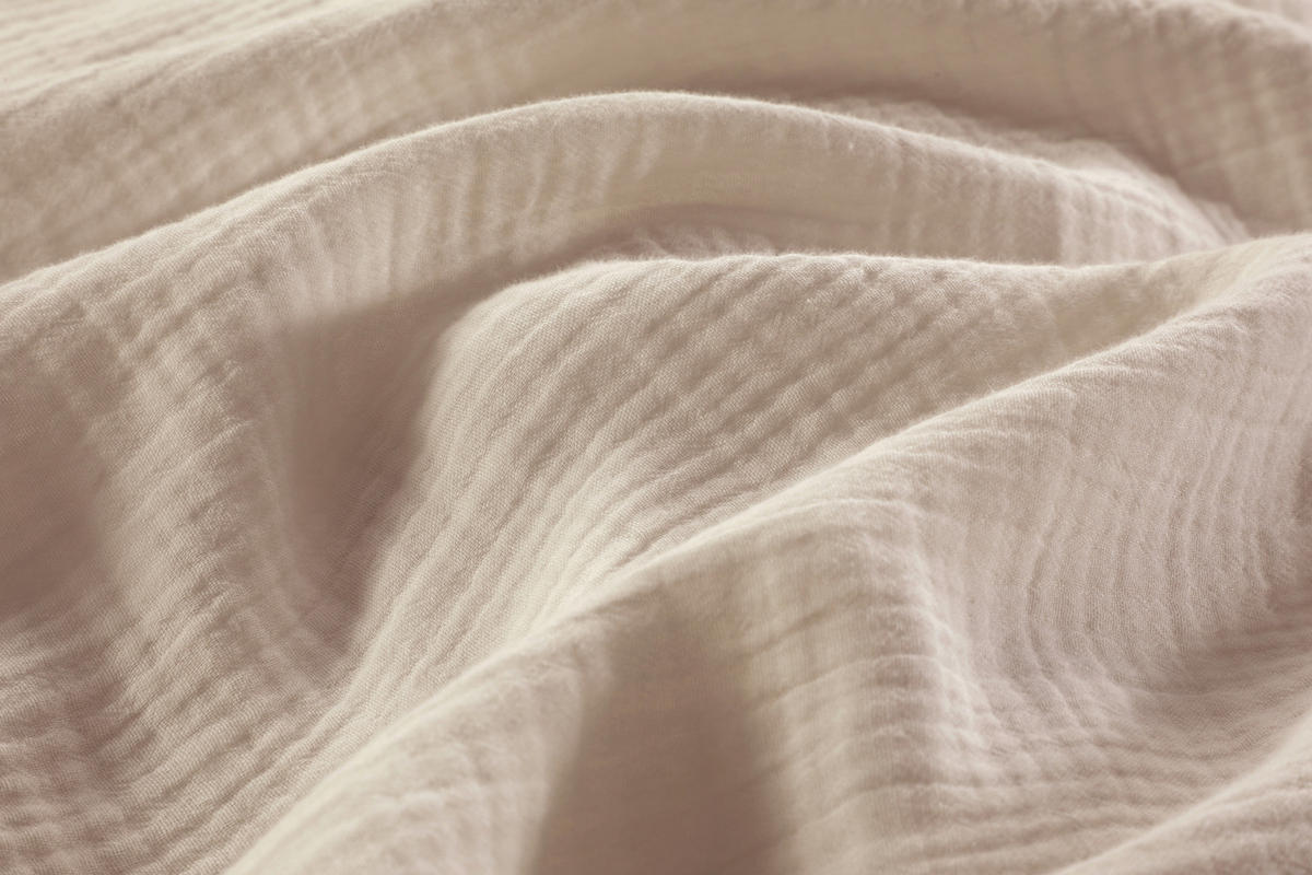 BETTWÄSCHE Musselin, Renforcé 140/200 cm  - Beige, Basics, Textil (140/200cm) - Novel