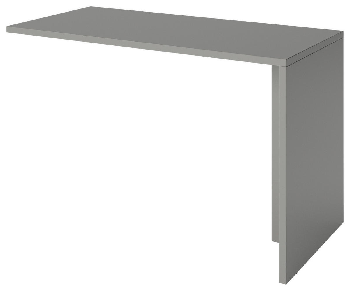 SCHREIBTISCH 120/58/75 cm  in Grau  - Grau, Basics, Holzwerkstoff (120/58/75cm) - MID.YOU