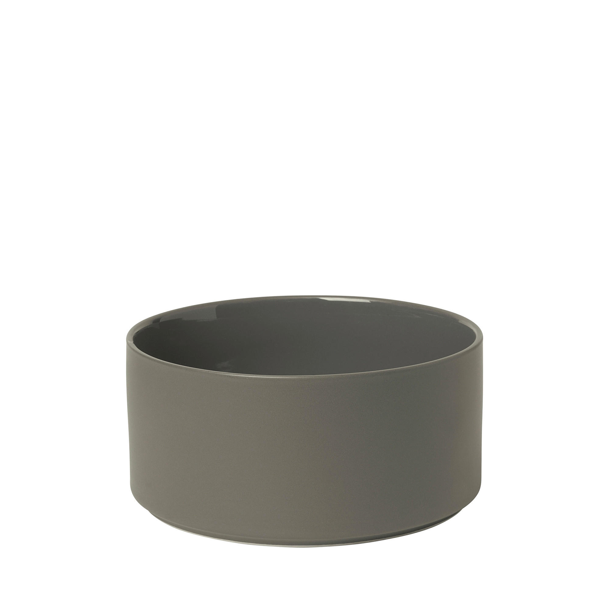 SCHALE Keramik  - Dunkelgrau, Design, Keramik (20/8,5cm) - Blomus
