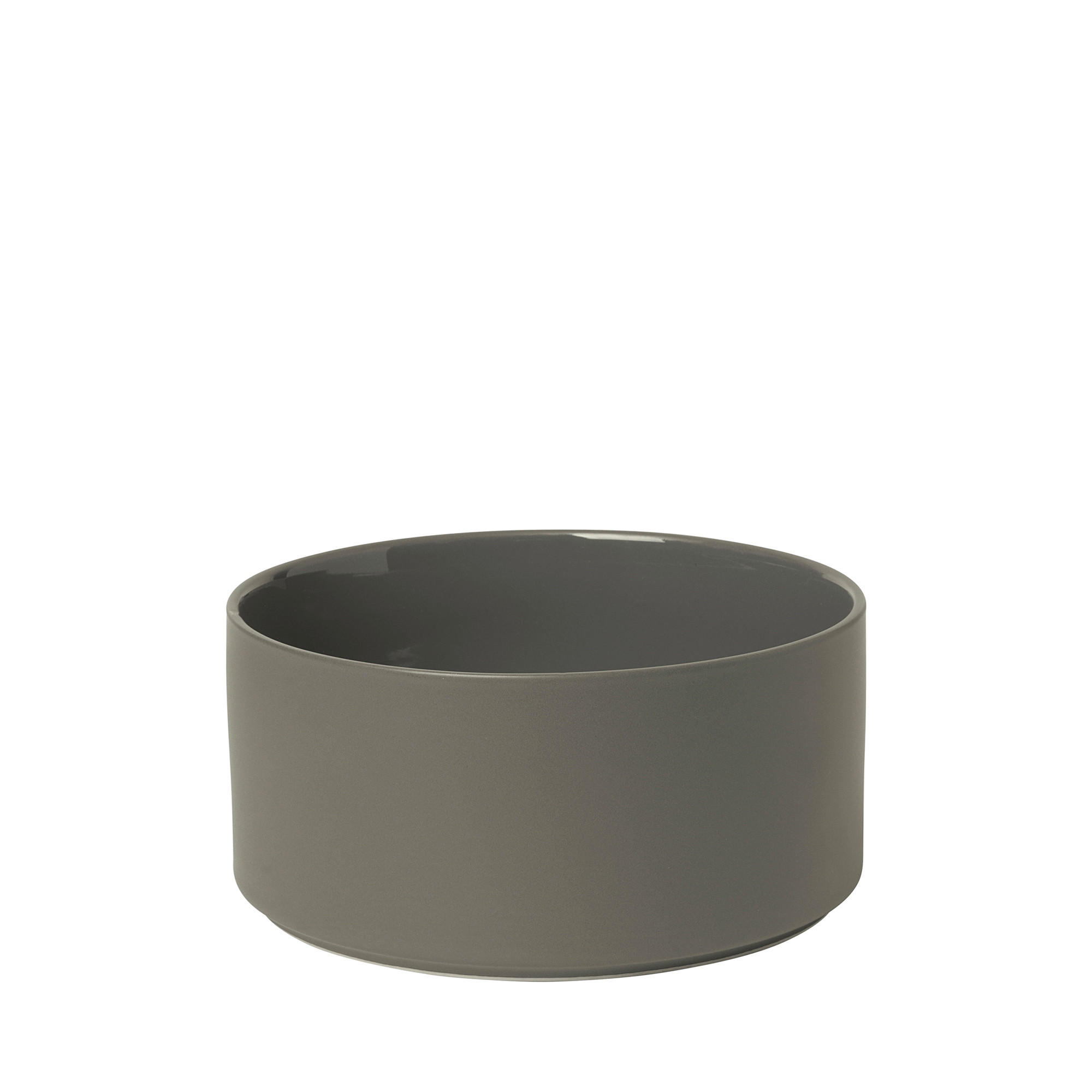 SCHALE Keramik - Dunkelgrau, Design, Keramik (20/8,5cm) - Blomus