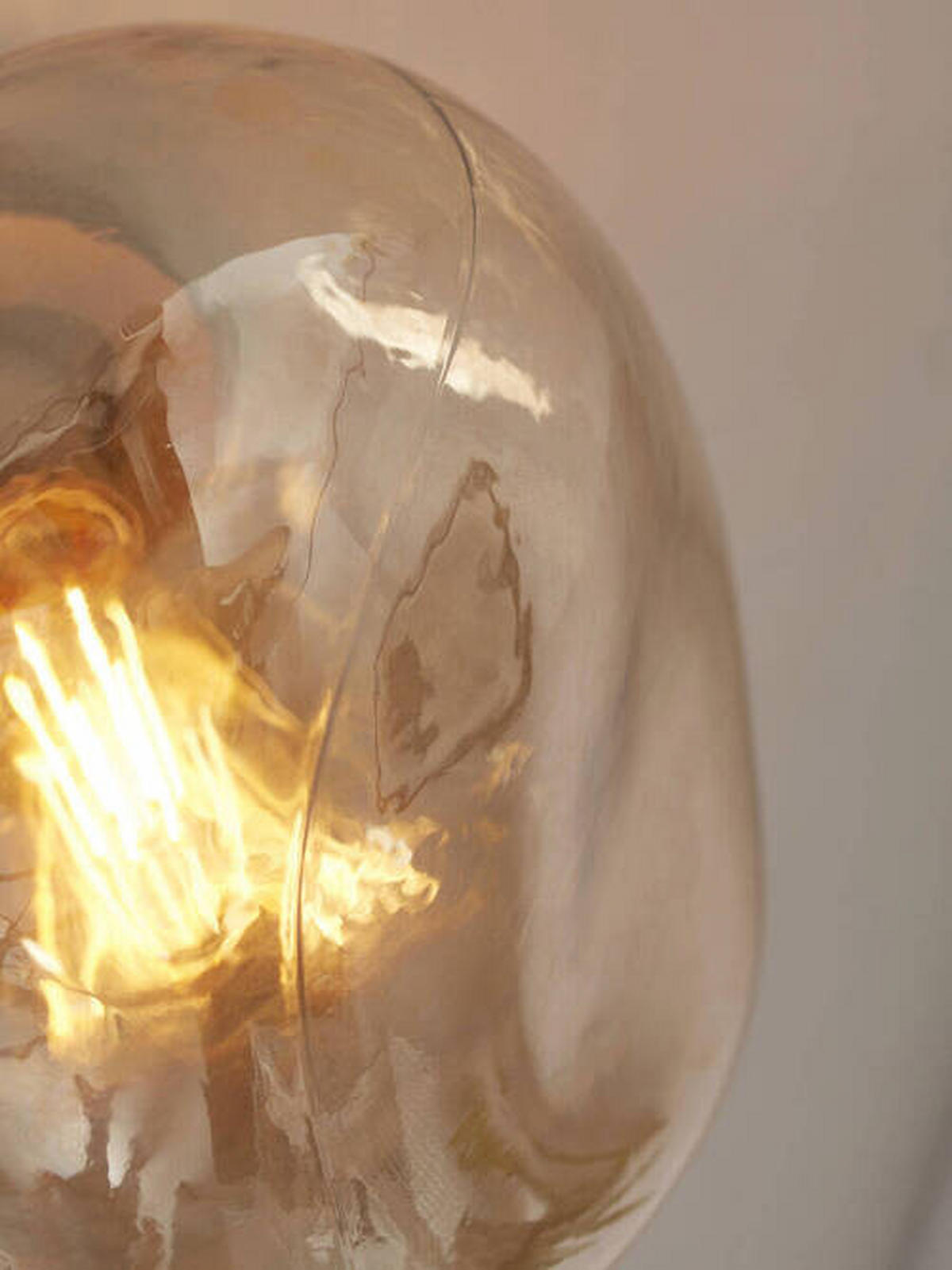 TAKLAMPA it's about RoMi 26/28 cm  - bärnstensfärgad, Trend, glas (26/28cm) - It's about Romi