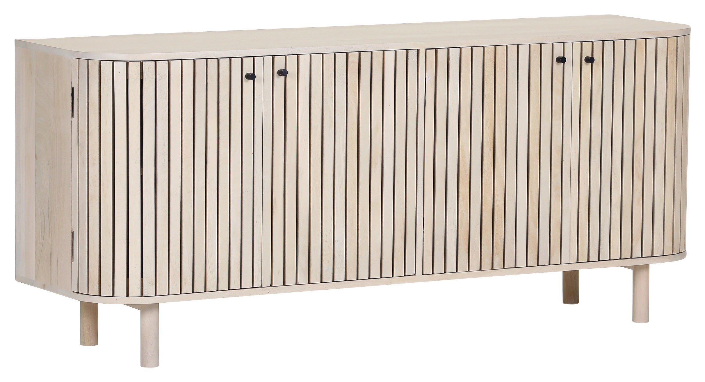 SIDEBOARD  in 160/70/47 cm  - Eichefarben/Schwarz, Design, Holz (160/70/47cm) - Landscape