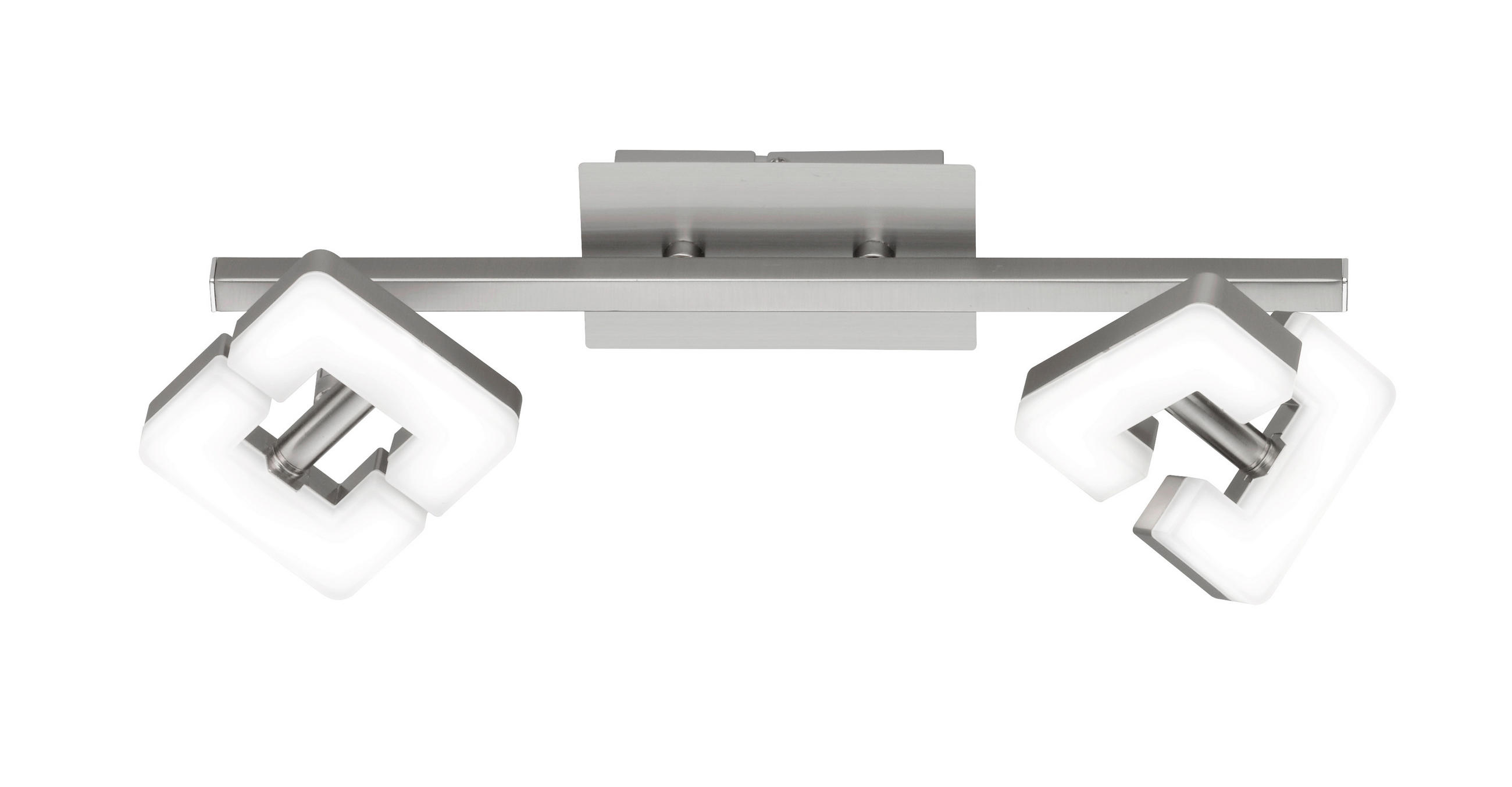LED-STRAHLER - Nickelfarben, Basics, Metall (34/8/11cm)
