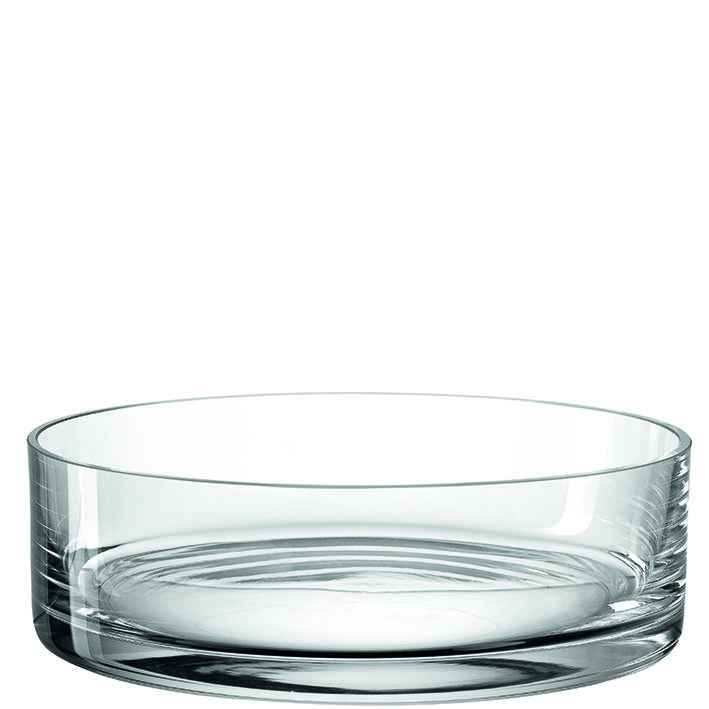 SCHALE  - Klar, Basics, Glas (22,4/7/22,4cm) - Leonardo