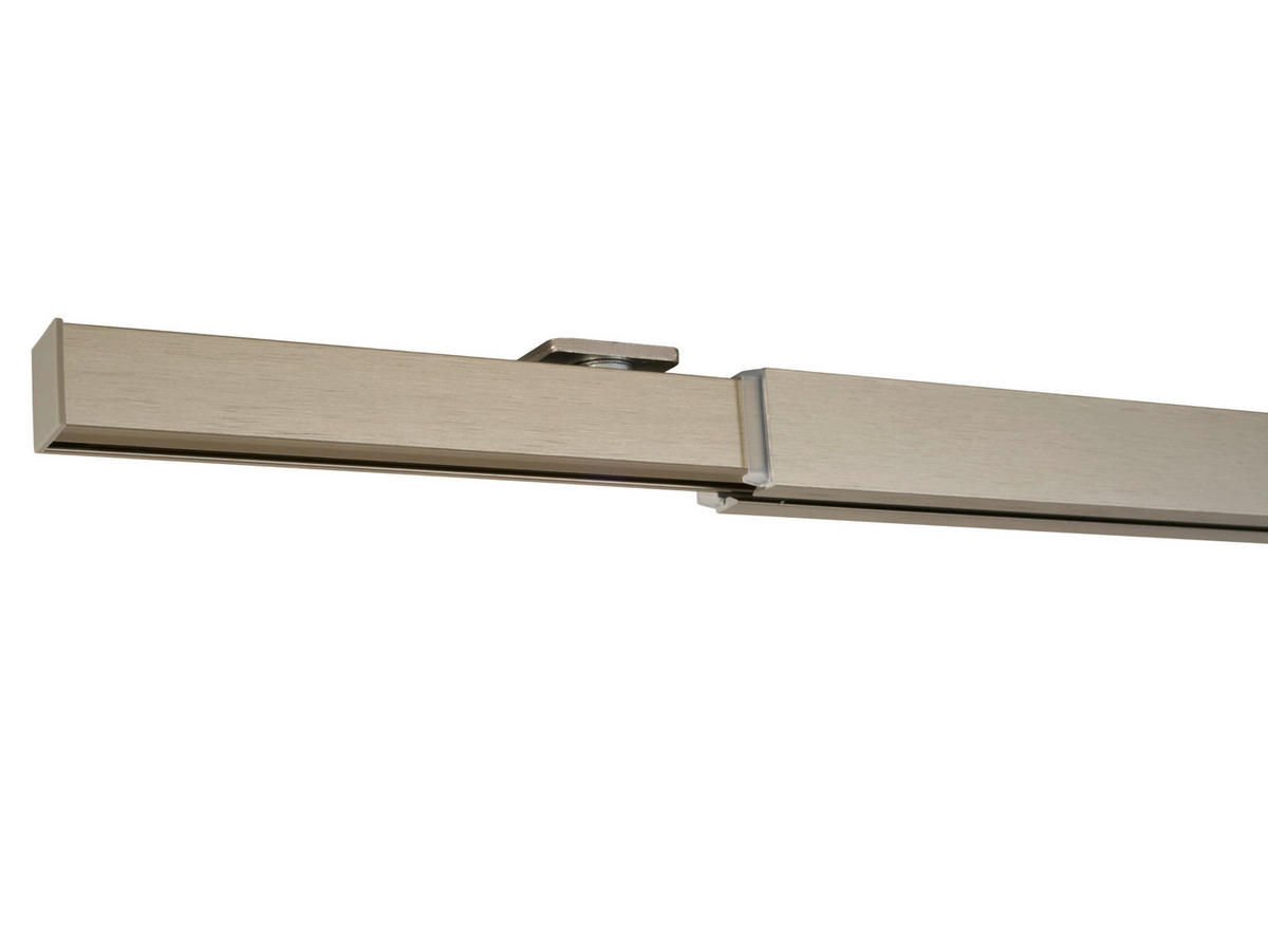 INNENLAUFSTANGENSET   - Grau Hochglanz, Design, Metall (120/11,5/4,7cm)