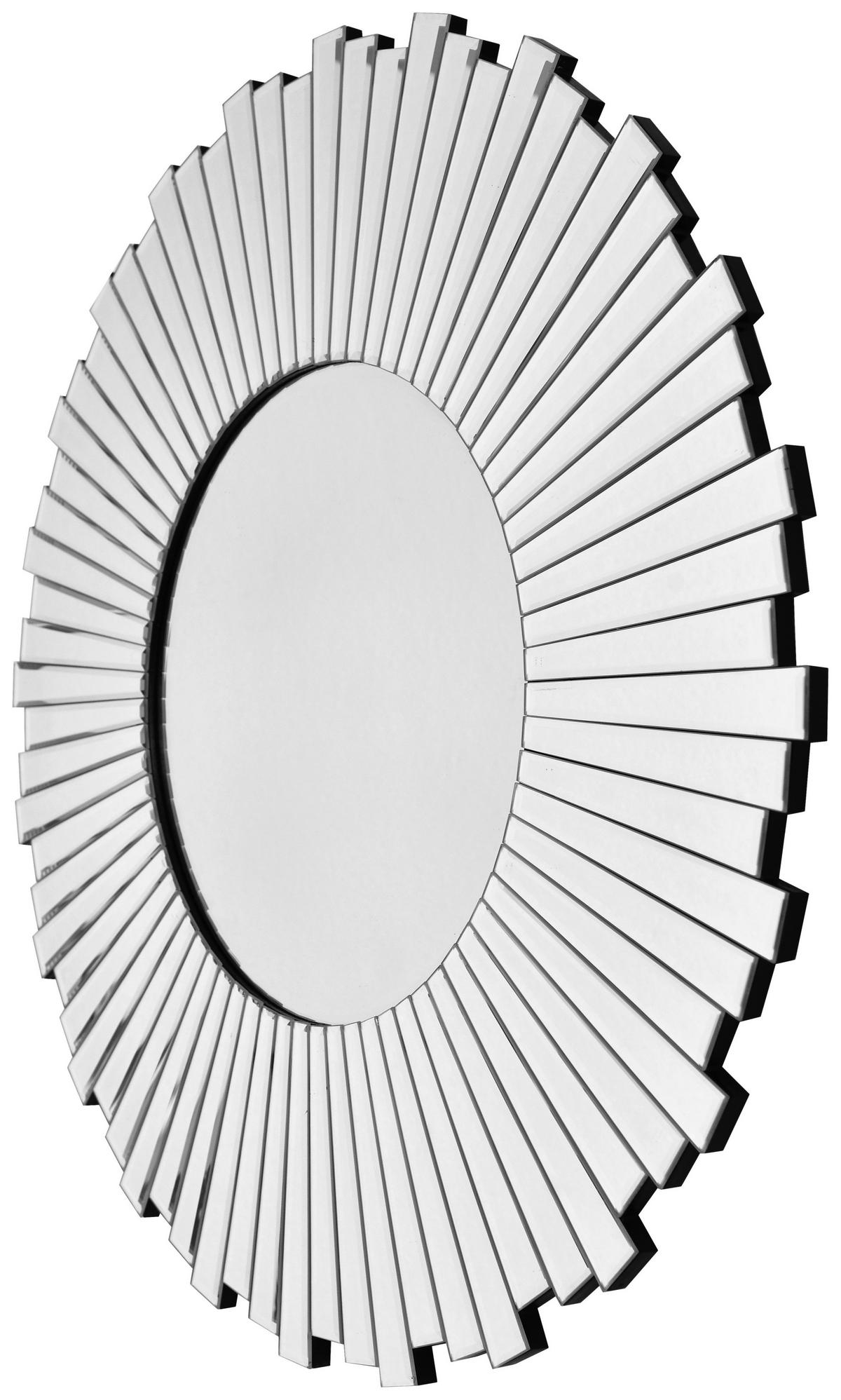 NÁSTĚNNÉ ZRCADLO 80/80/1,6 cm  - barvy stříbra, Basics, kov/sklo (80/80/1,6cm) - MID.YOU