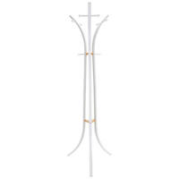 KLEIDERSTÄNDER in Weiß 58/176/58 cm   - Weiß, MODERN, Metall (58/176/58cm) - MID.YOU
