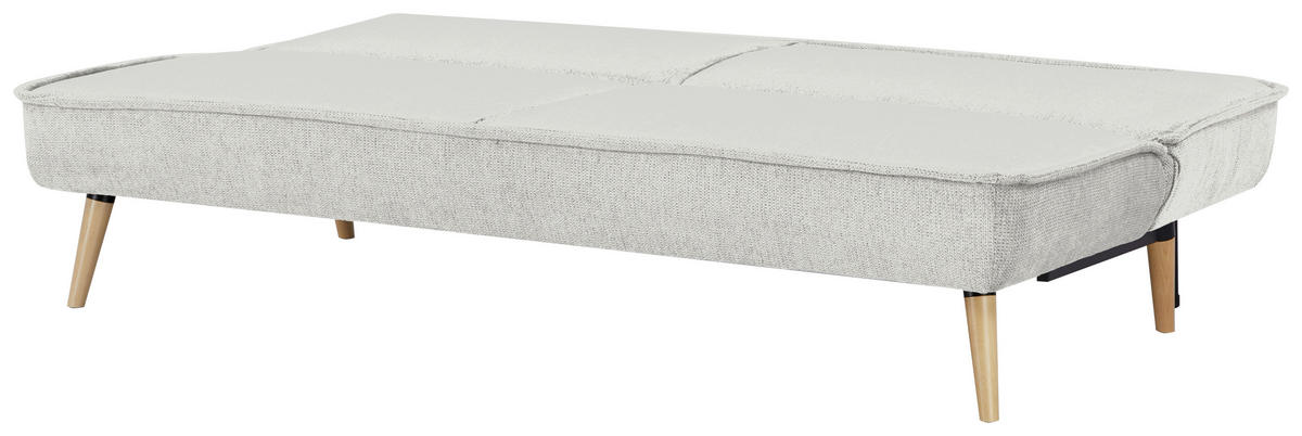 SCHLAFSOFA in Webstoff Creme  - Creme/Naturfarben, MODERN, Holz/Textil (188/84/87cm) - MID.YOU