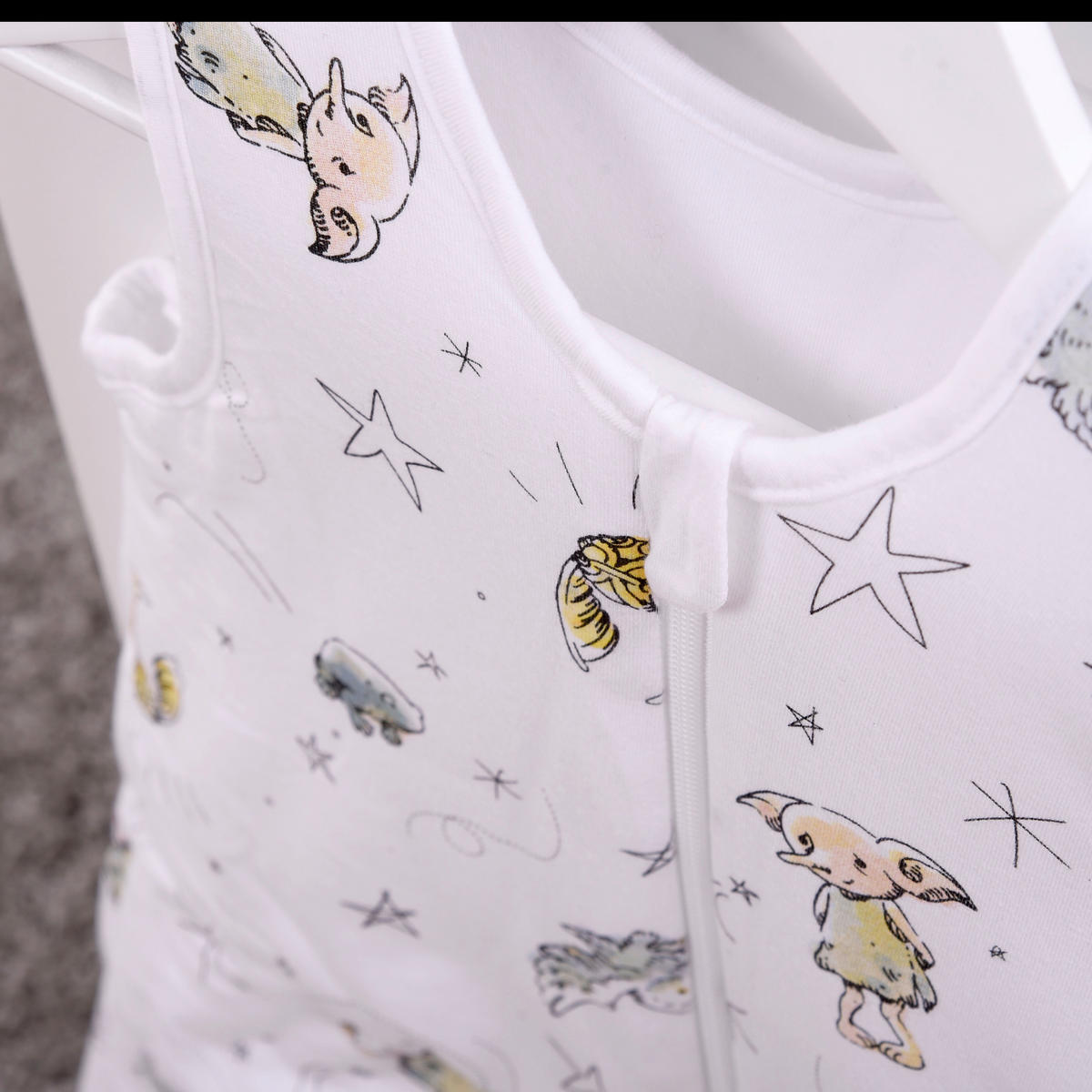 BABYSCHLAFSACK HARRY POTTER  90/45 cm     - Weiß, Basics, Textil (90/45cm) - Herding