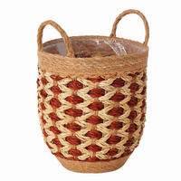 ČREPNÍK prírodné materiály, 24/24/34 cm - hnedá/prírodná farba, Basics, prírodné materiály (24/24/34cm)
