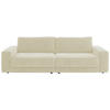 BIGSOFA in Chenille, Jacquard Naturfarben  - Schwarz/Naturfarben, Design, Kunststoff/Textil (270/83/125cm) - Niels Andersson