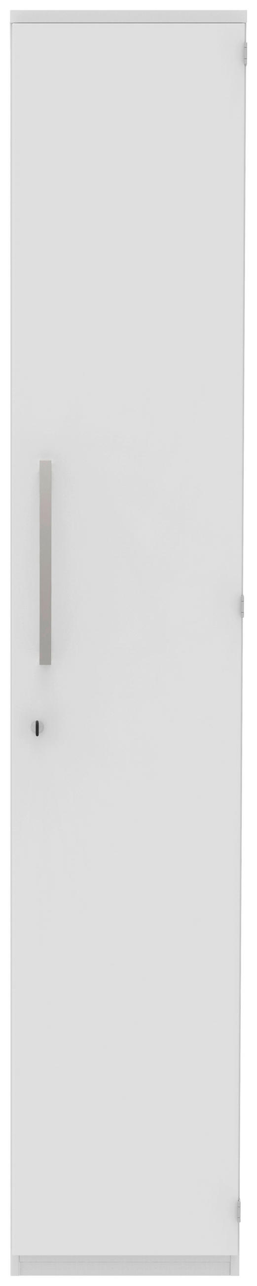 AKTENSCHRANK Weiß  - Weiß, KONVENTIONELL, Holzwerkstoff (40/217,4/43cm) - Moderano